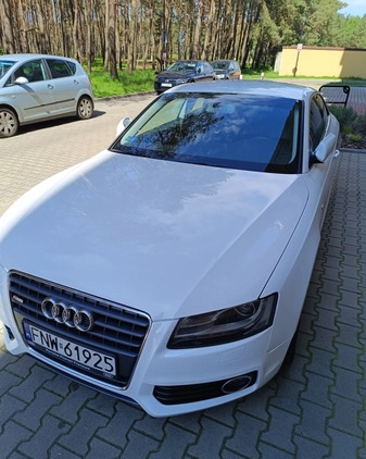 Audi A5 cena 46900 przebieg: 143992, rok produkcji 2012 z Wyszogród małe 154